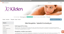 Desktop Screenshot of kilden-massagebrikse.dk